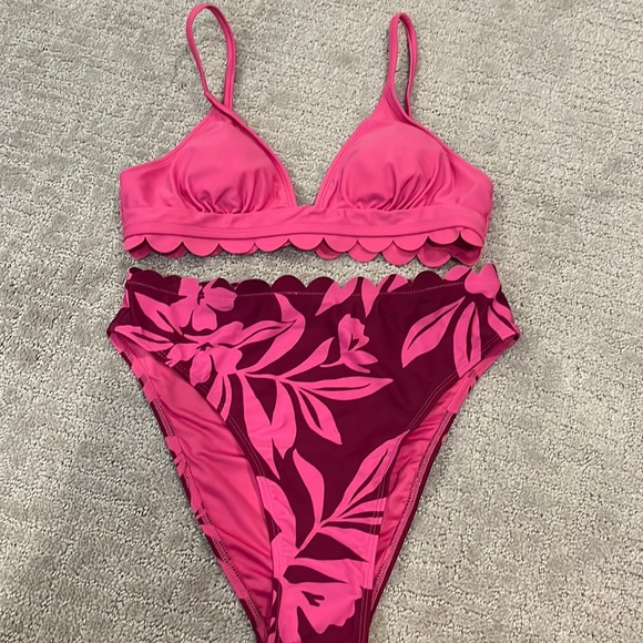 Cupshe Swim Cupshe Bikini Set Poshmark
